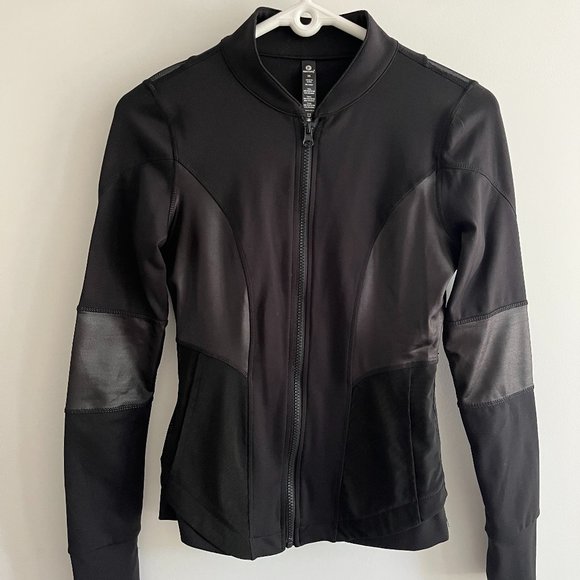 90 Degree by Reflex - Black Full-Zip Jacket - XS - Picture 1 of 10